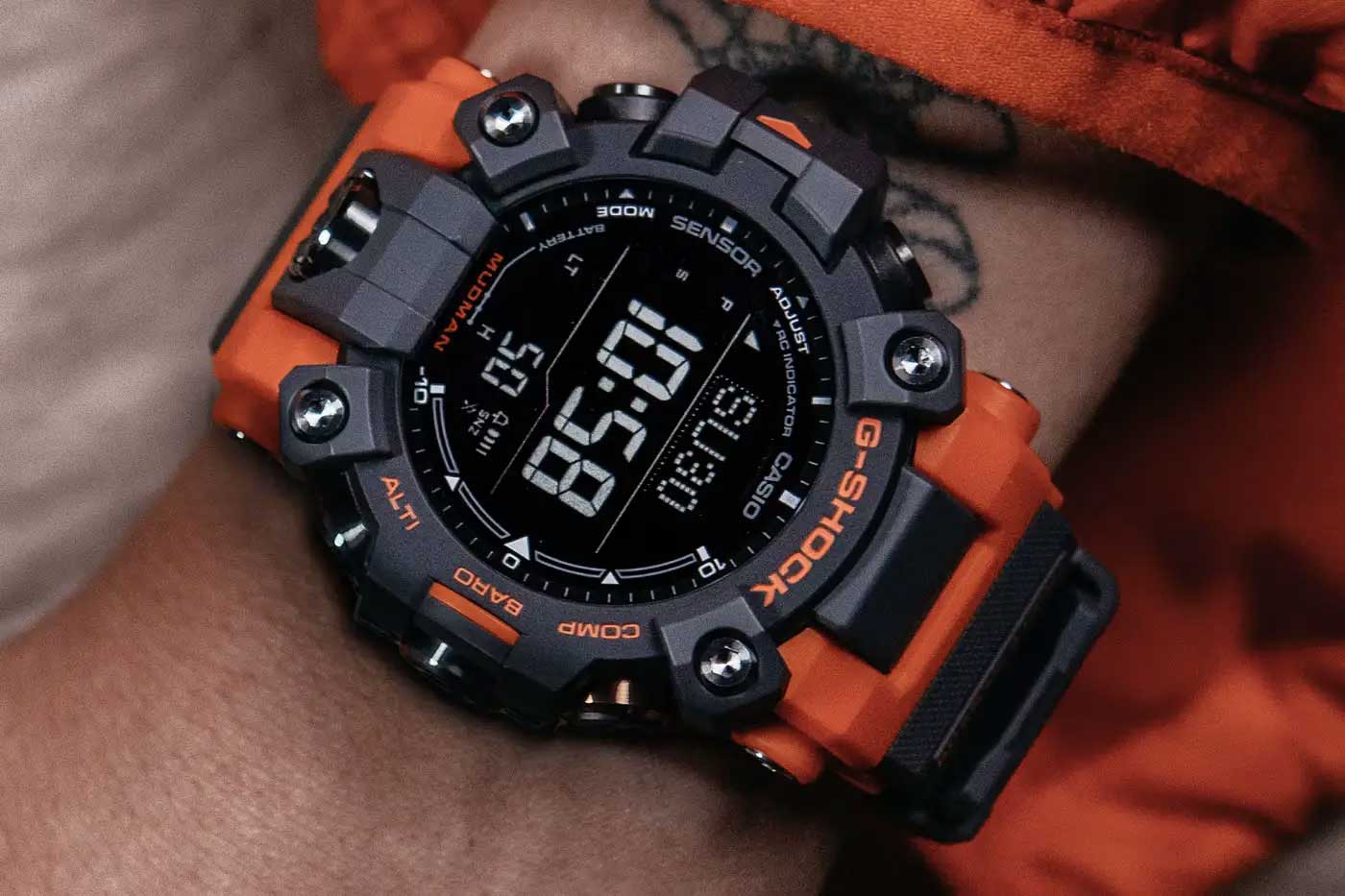 Японские наручные часы Casio G-SHOCK GW-9500-1A4 с хронографом