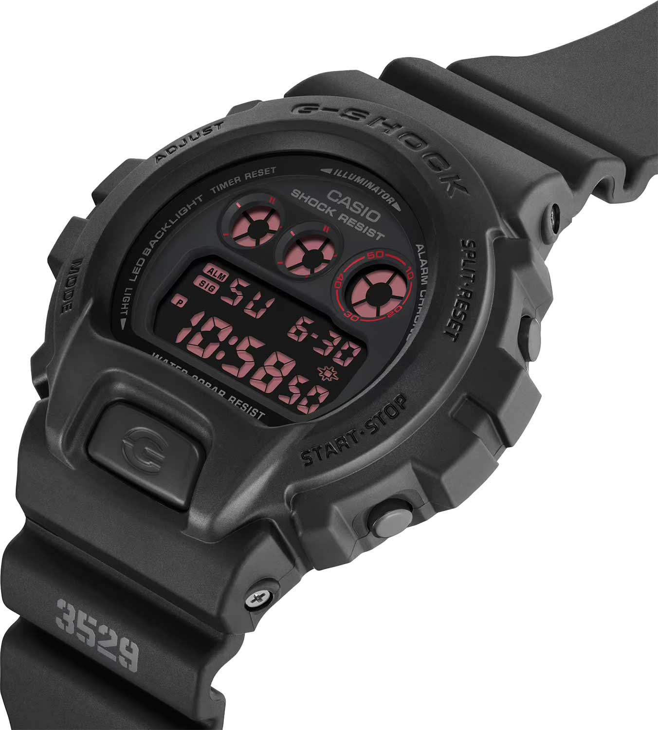 Японские наручные часы Casio G-SHOCK DW-6900UMS-1 с хронографом