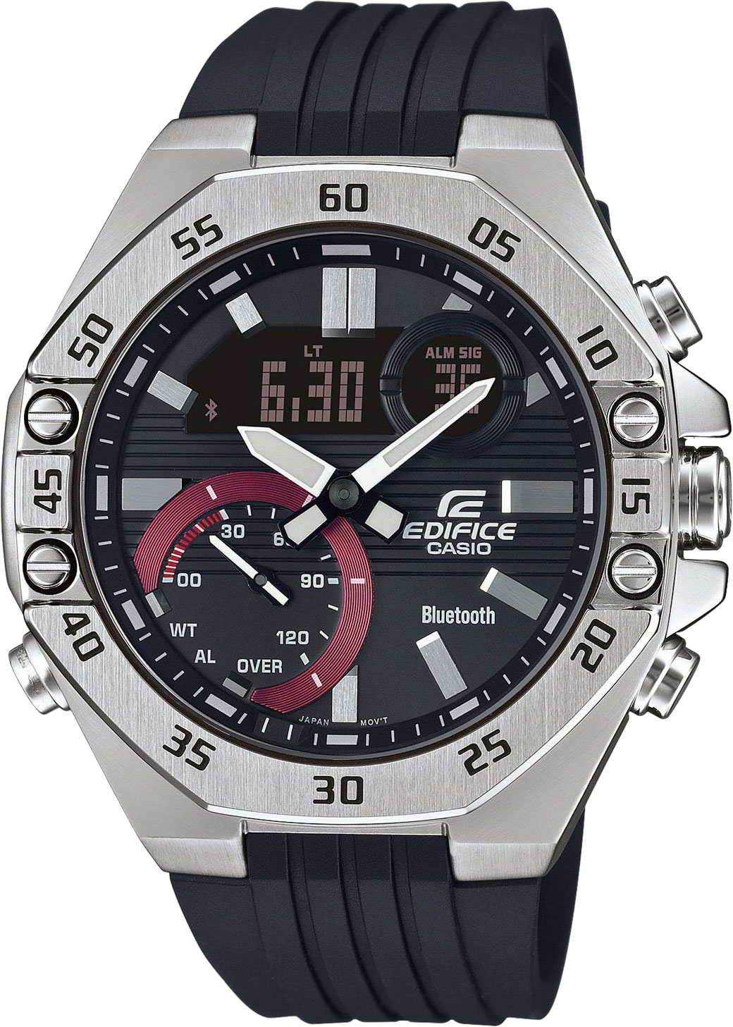 Японские наручные часы Casio Edifice ECB-10P-1AEF с хронографом