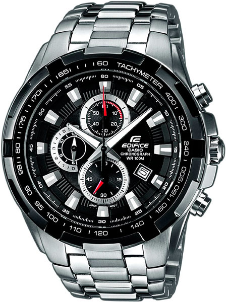 Японские наручные часы Casio Edifice EF-539D-1A с хронографом