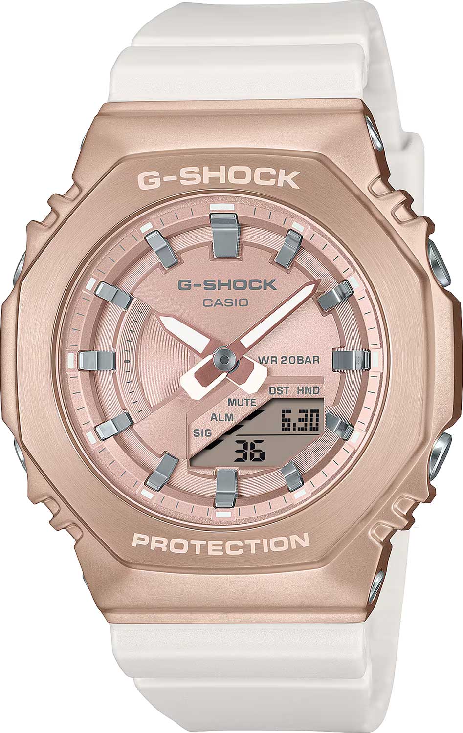 Японские наручные часы Casio G-SHOCK GM-S2100CW-7A с хронографом