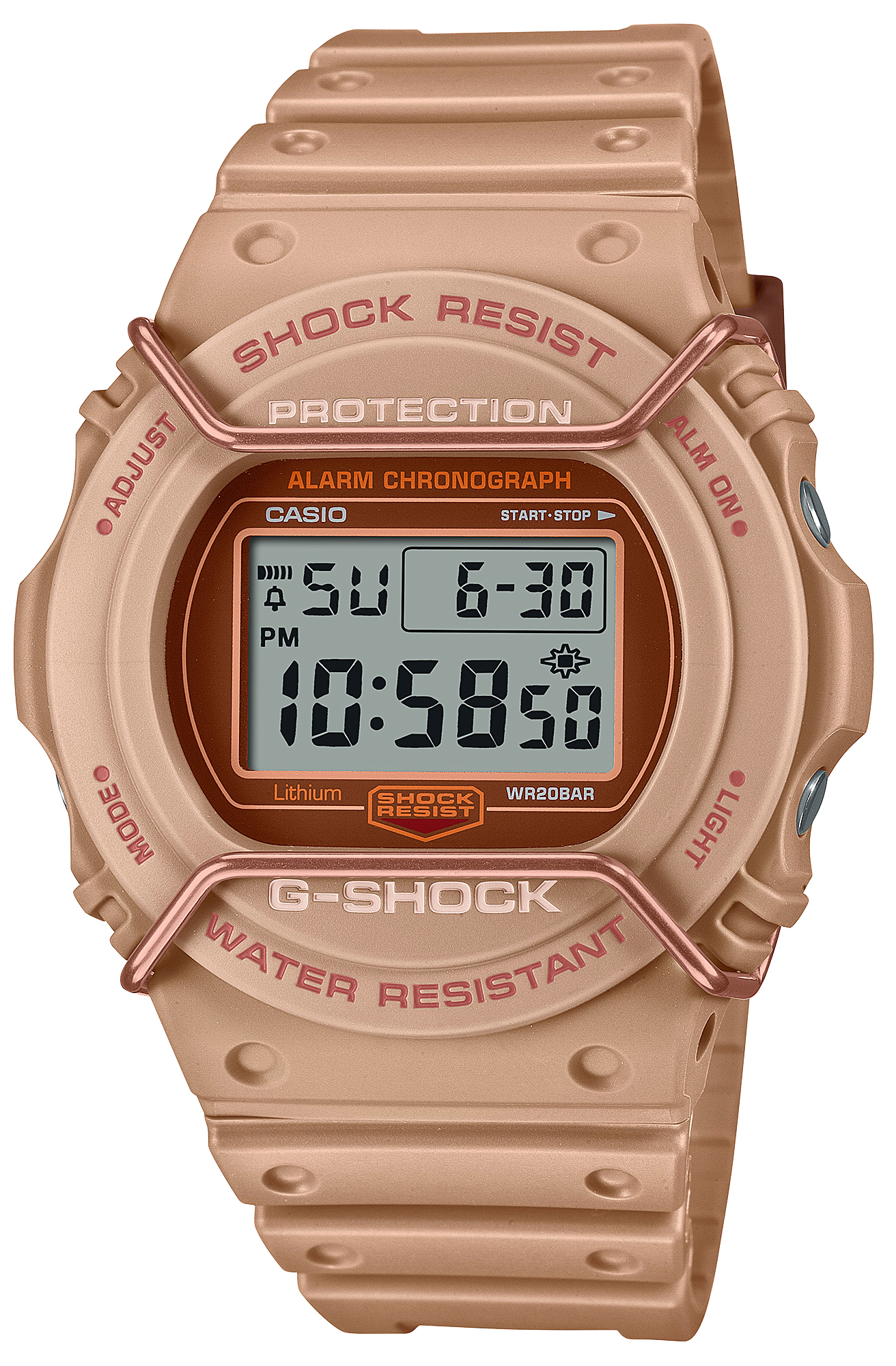 Японские наручные часы CASIO G-SHOCK DW-5700PT-5