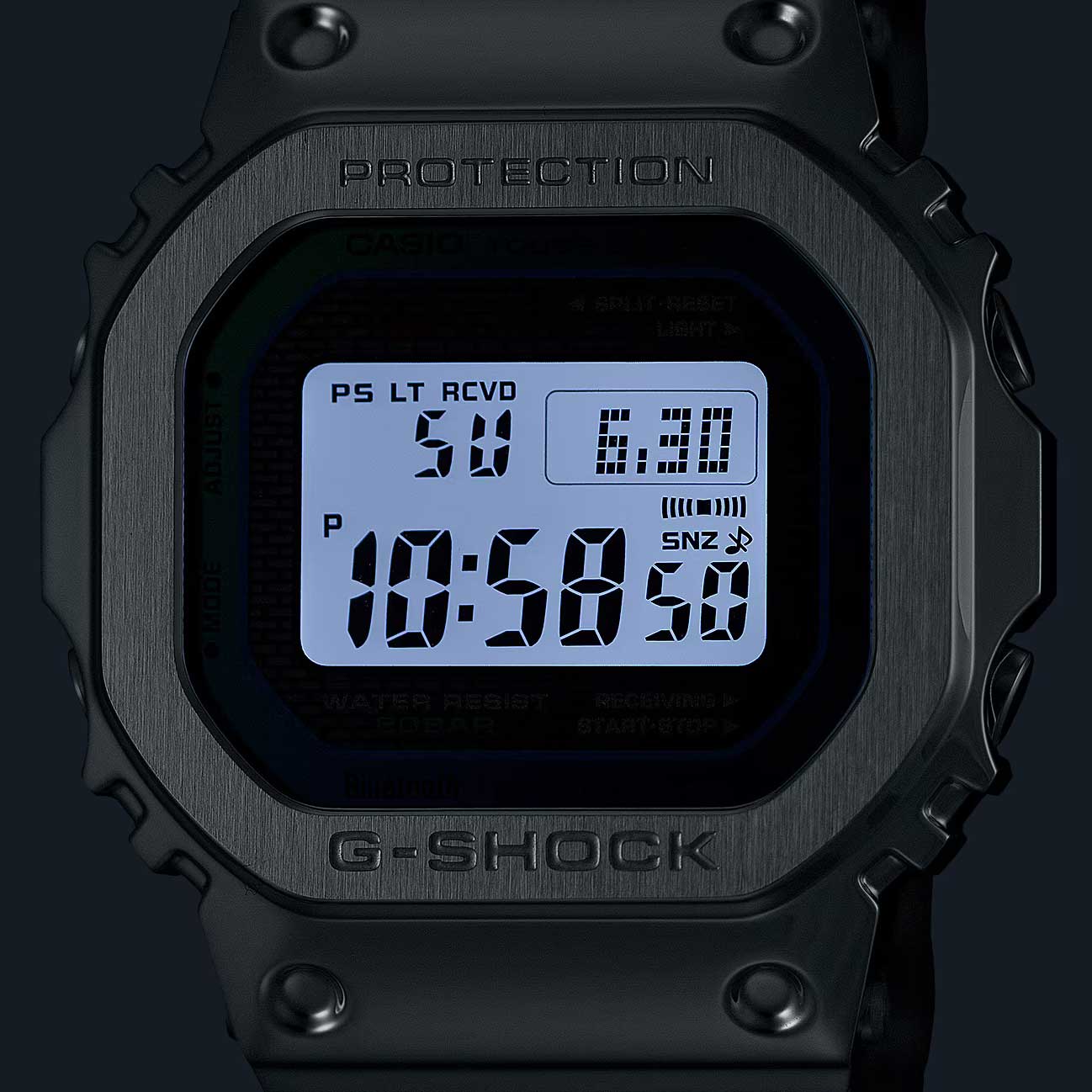 Японские наручные часы Casio G-SHOCK GMW-B5000PC-1 с хронографом