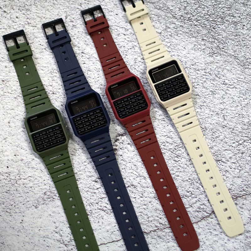 Японские наручные часы Casio Vintage CA-53WF-4BEF с хронографом