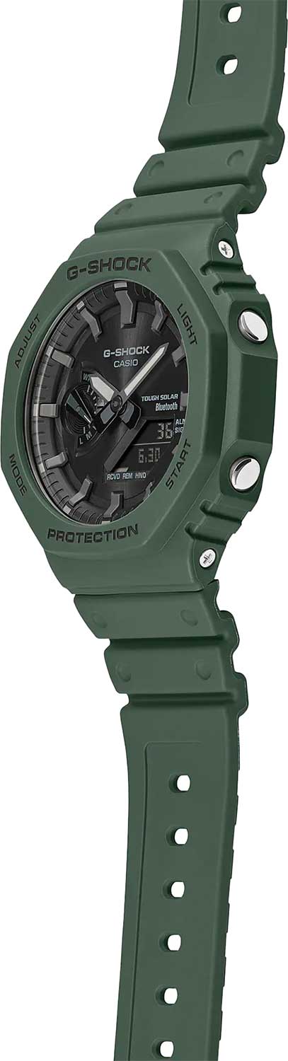 Японские наручные часы Casio G-SHOCK GA-B2100-3AER с хронографом