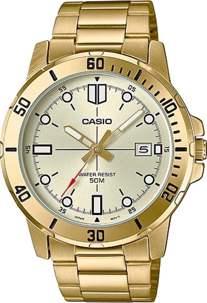 Японские наручные часы Casio Collection MTP-VD01G-9E