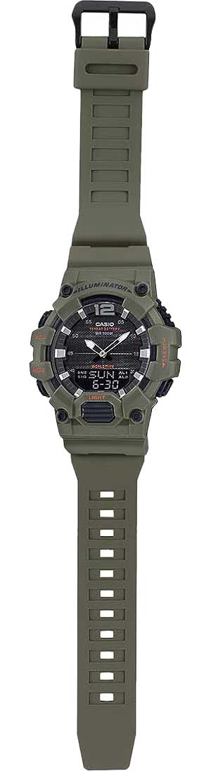 Японские наручные часы Casio Collection HDC-700-3A2VEF с хронографом