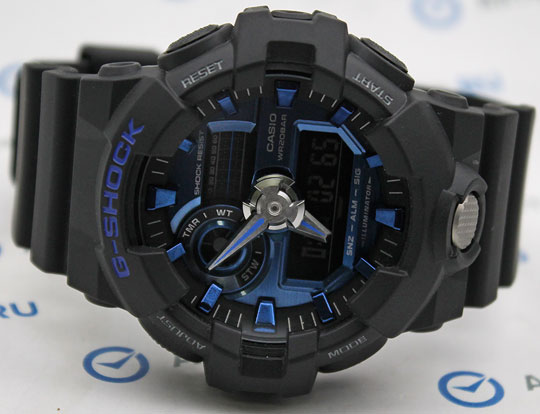 Японские наручные часы Casio G-SHOCK GA-710-1A2 с хронографом