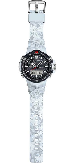 Японские наручные часы Casio Pro Trek PRW-6000SC-7 с хронографом