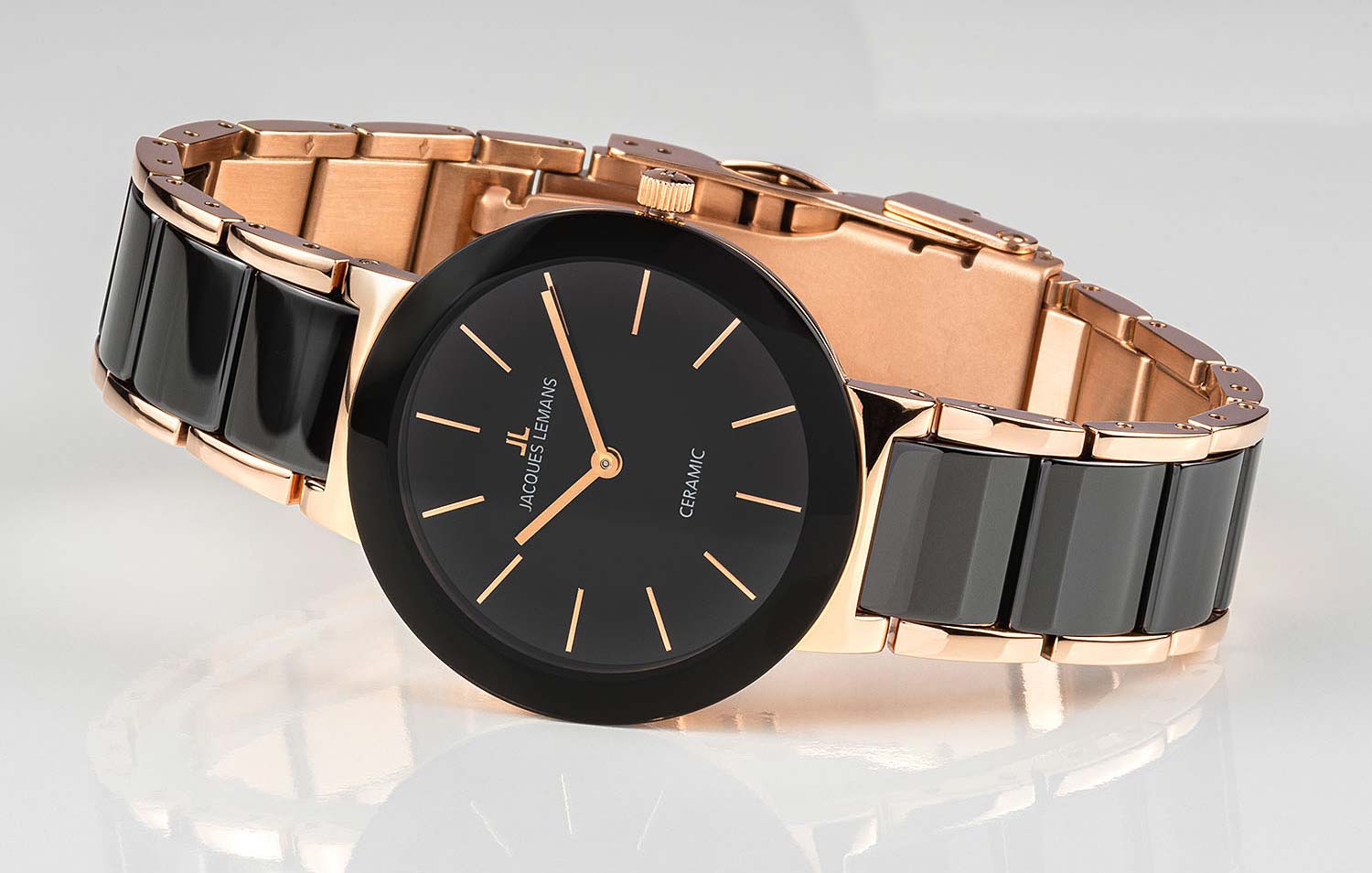 Керамические наручные часы Jacques Lemans 42-8C