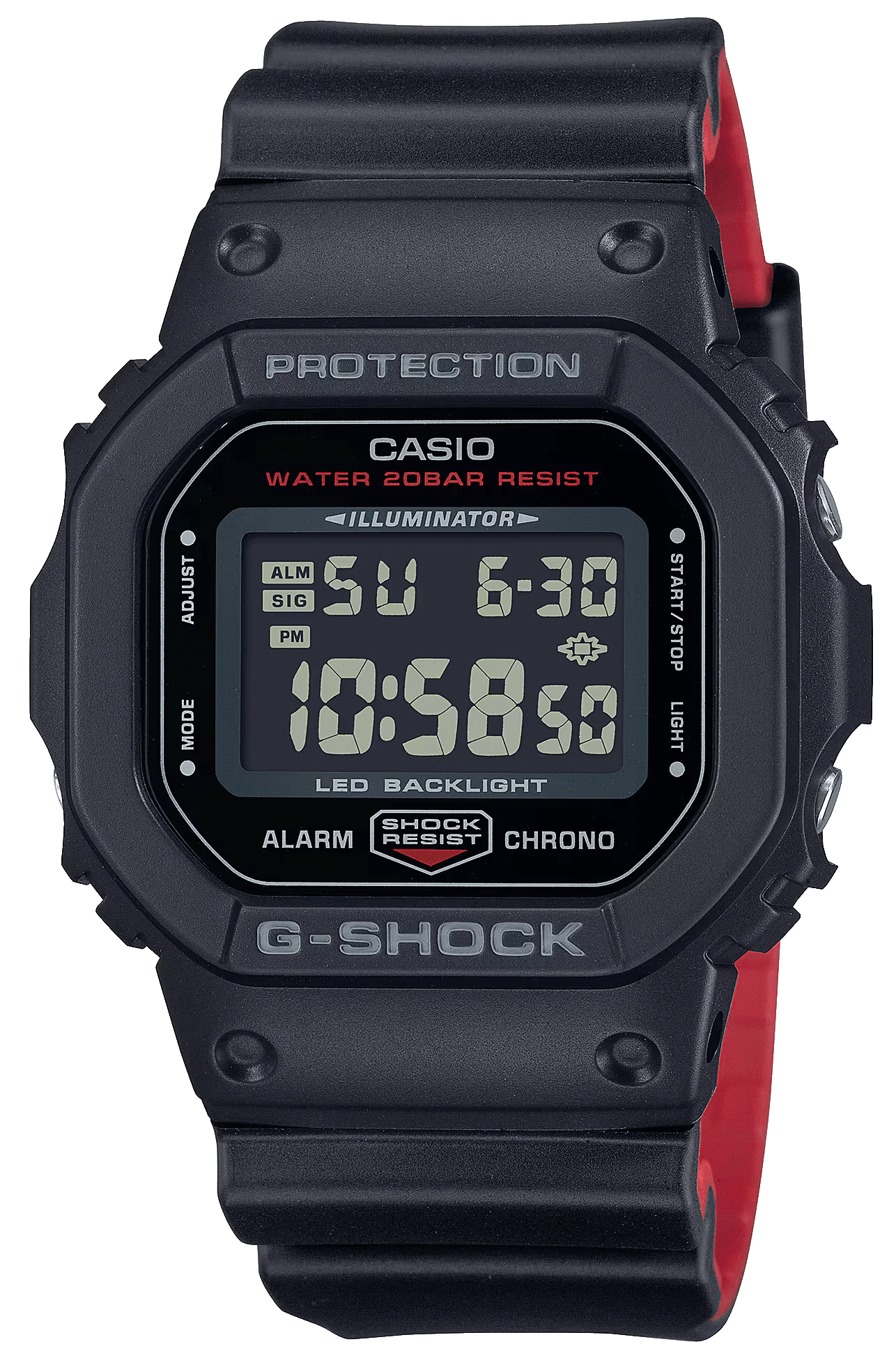 Японские наручные часы CASIO G-SHOCK DW-5600UHR-1