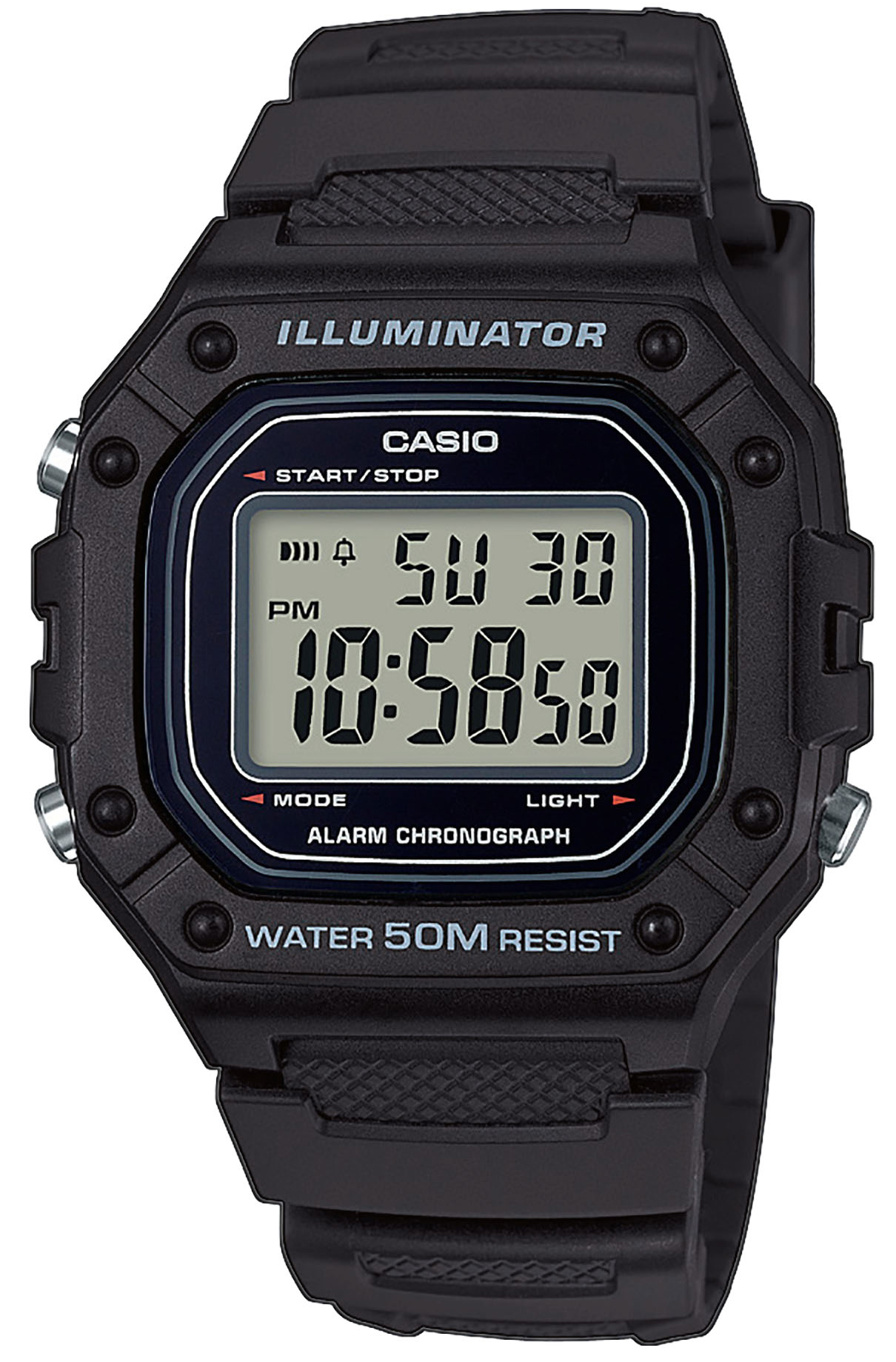 Японские наручные часы CASIO CASIO COLLECTION W-218H-1A