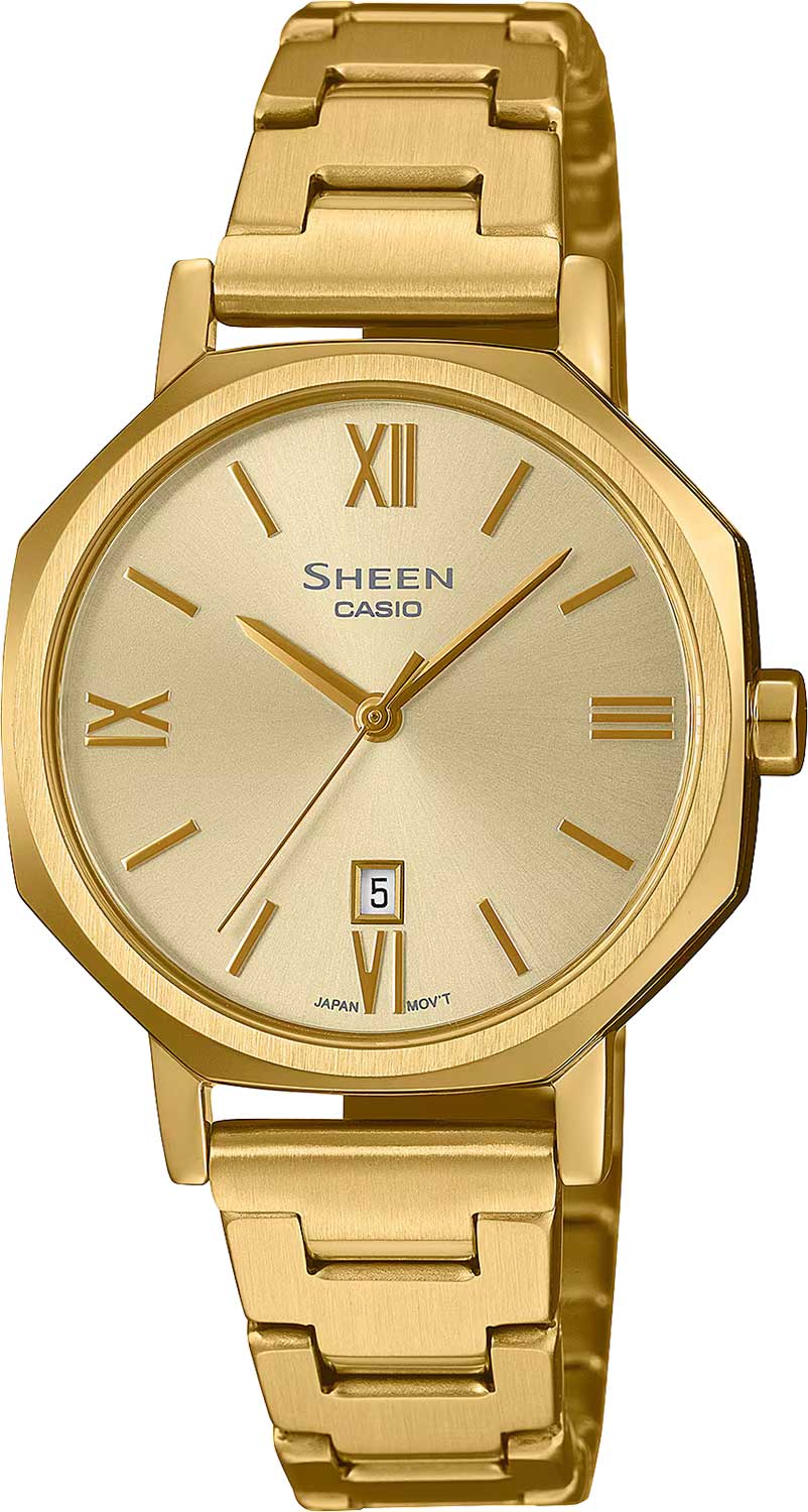 Японские наручные часы Casio Sheen SHE-4554G-9A