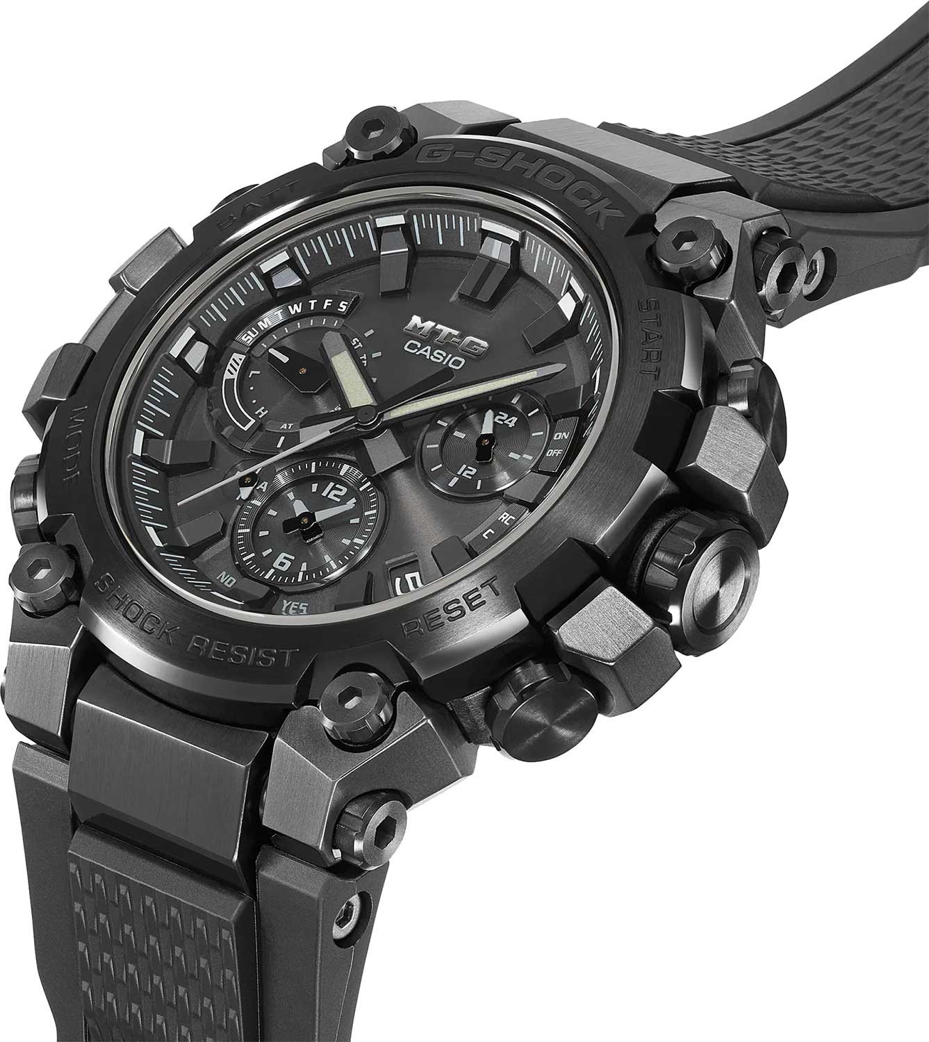 Японские наручные часы Casio G-SHOCK MTG-B3000B-1AER с хронографом