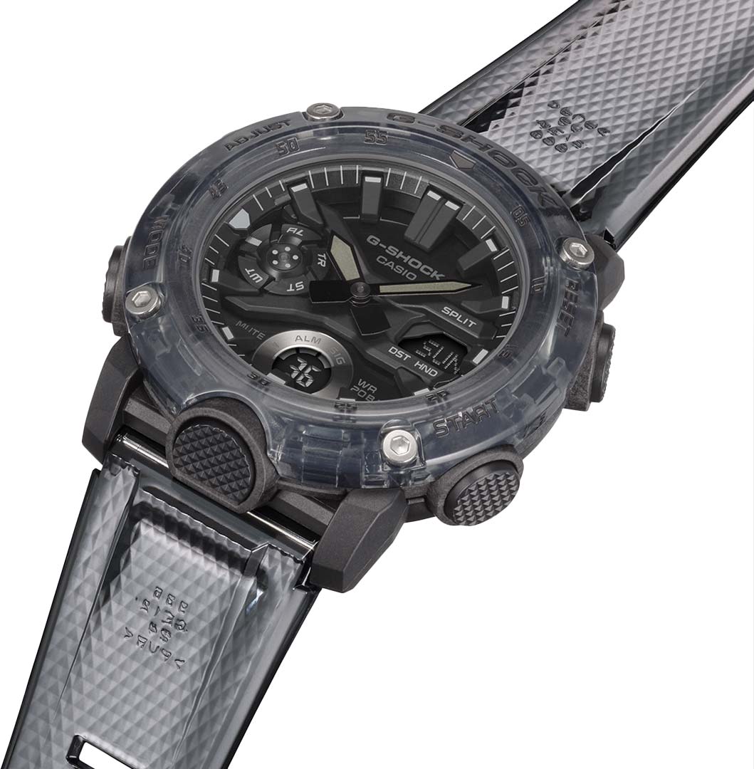 Японские наручные часы Casio G-SHOCK GA-2000SKE-8AER с хронографом