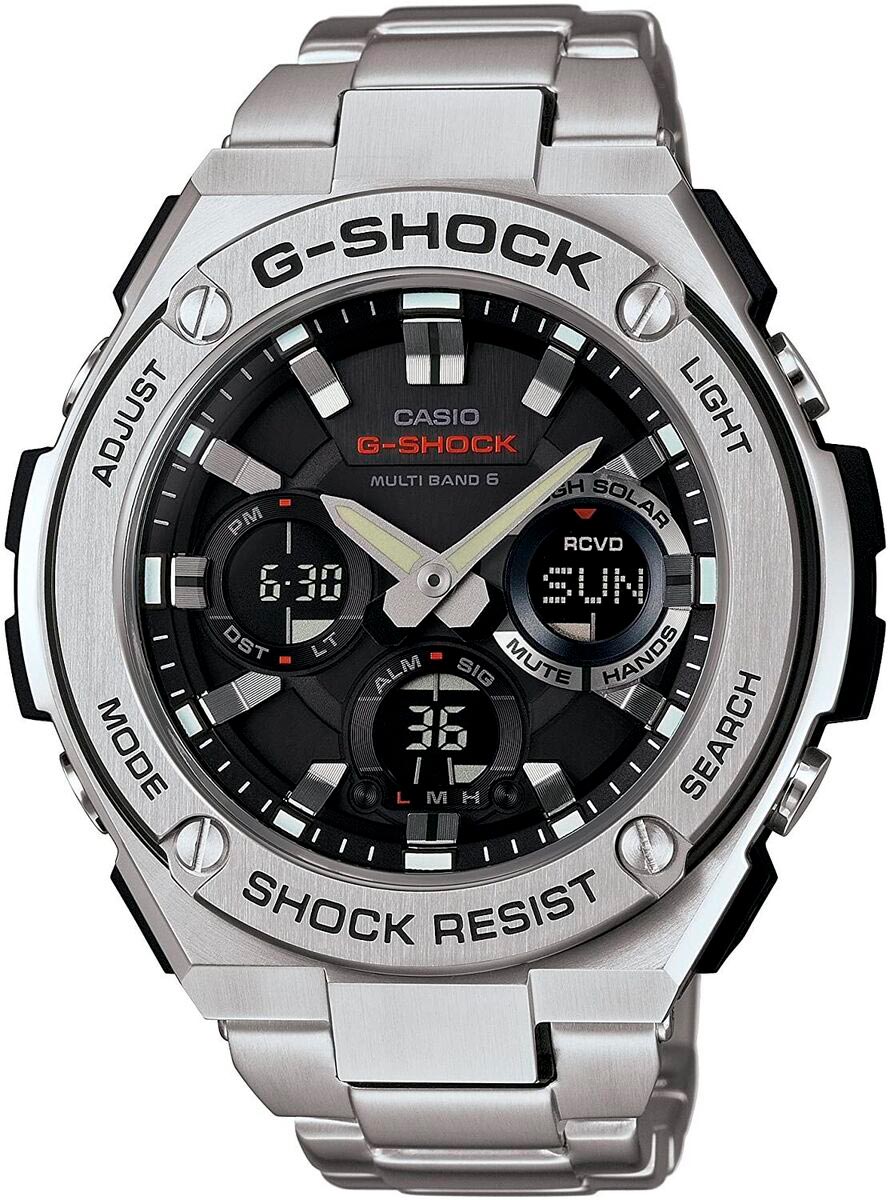 Японские наручные часы Casio G-SHOCK GST-S110D-1A с хронографом