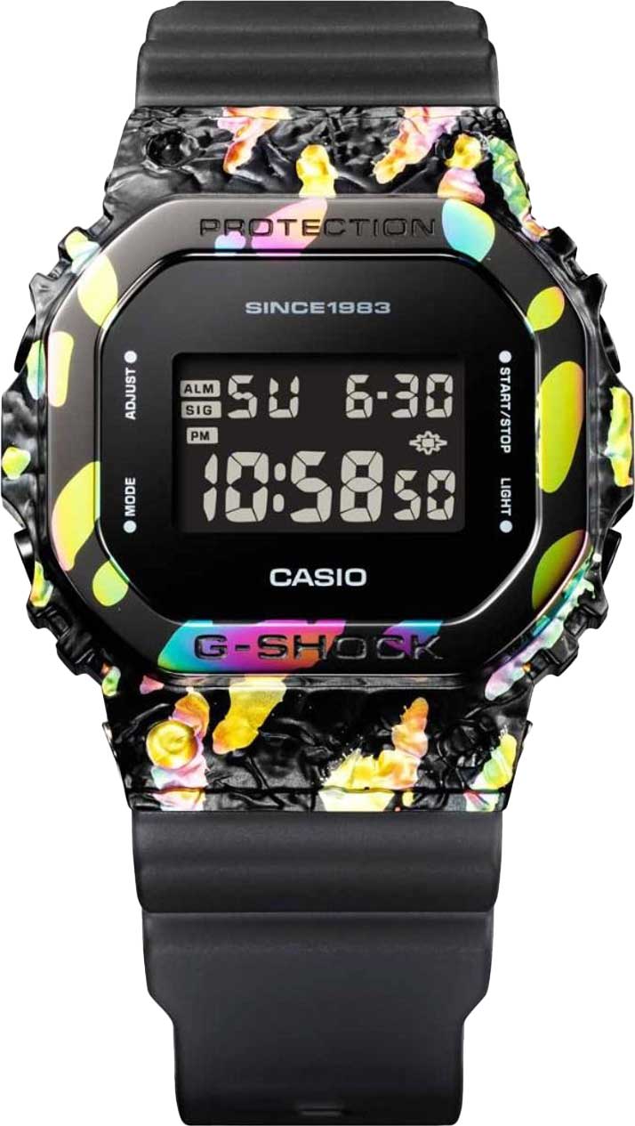 Японские наручные часы Casio G-SHOCK GM-5640GEM-1E с хронографом