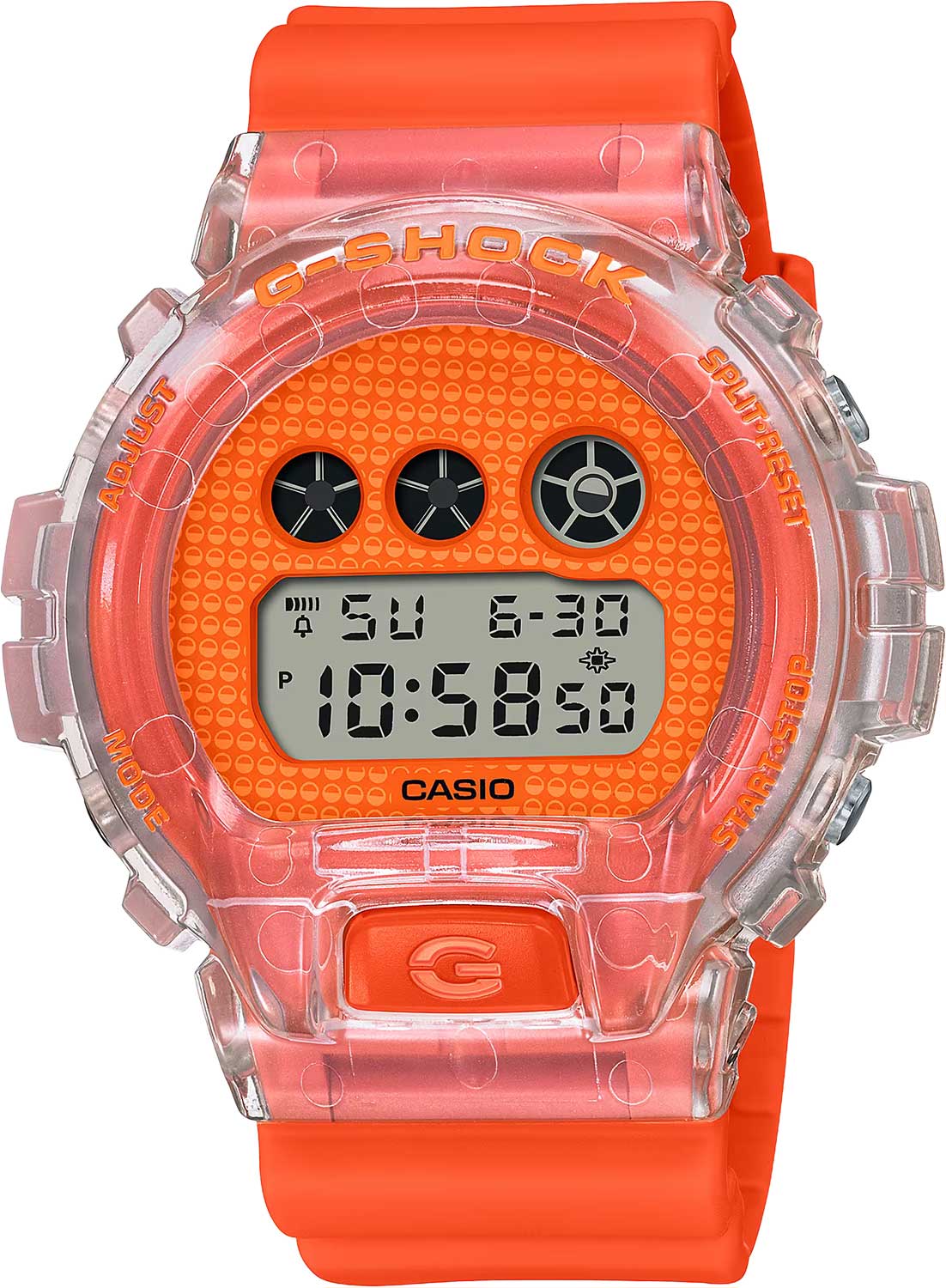 Японские наручные часы Casio G-SHOCK DW-6900GL-4 с хронографом