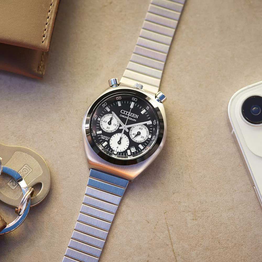 Японские наручные часы Citizen AN3660-81E с хронографом