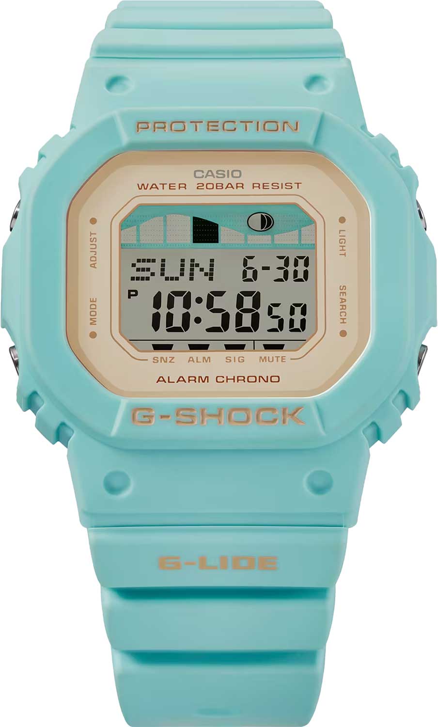 Японские наручные часы Casio G-SHOCK GLX-S5600-3 с хронографом