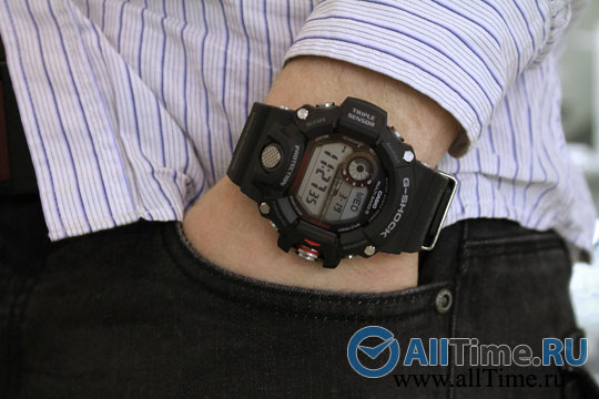 Японские наручные часы Casio G-SHOCK GW-9400-1E с хронографом
