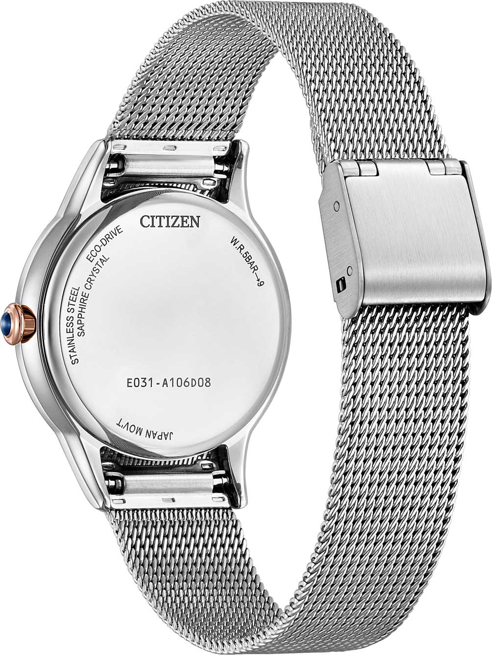 Японские наручные часы Citizen EM1156-80X