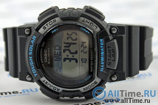 Японские наручные часы Casio Collection STL-S300H-1A с хронографом