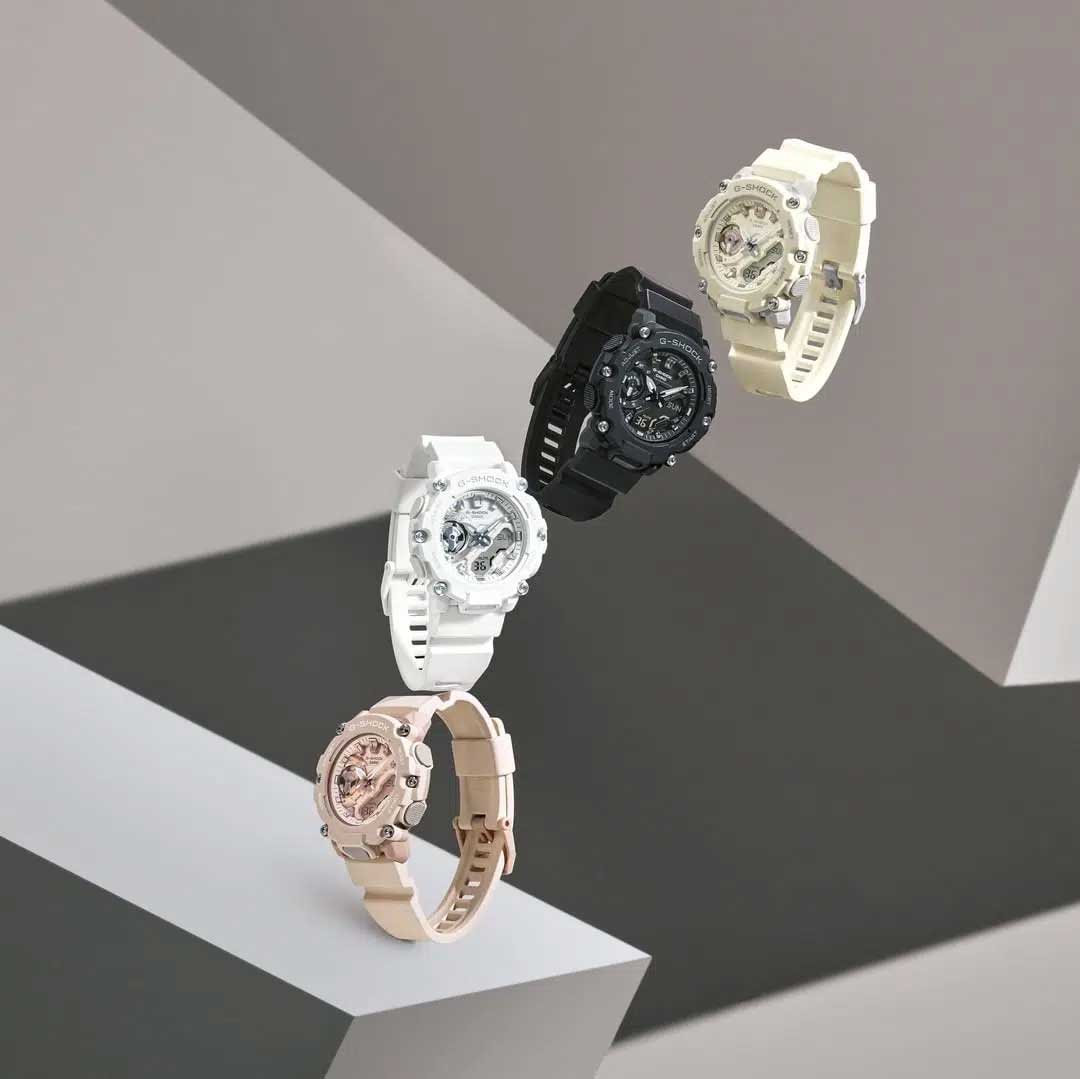 Японские наручные часы Casio G-SHOCK GMA-S2200M-4A с хронографом