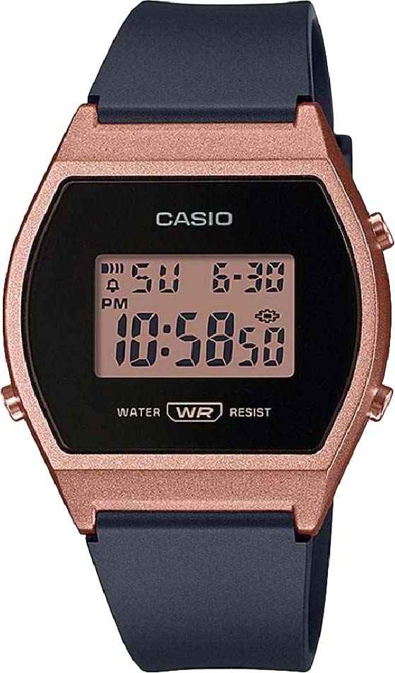 Японские наручные часы Casio Collection LW-204-1AEF с хронографом