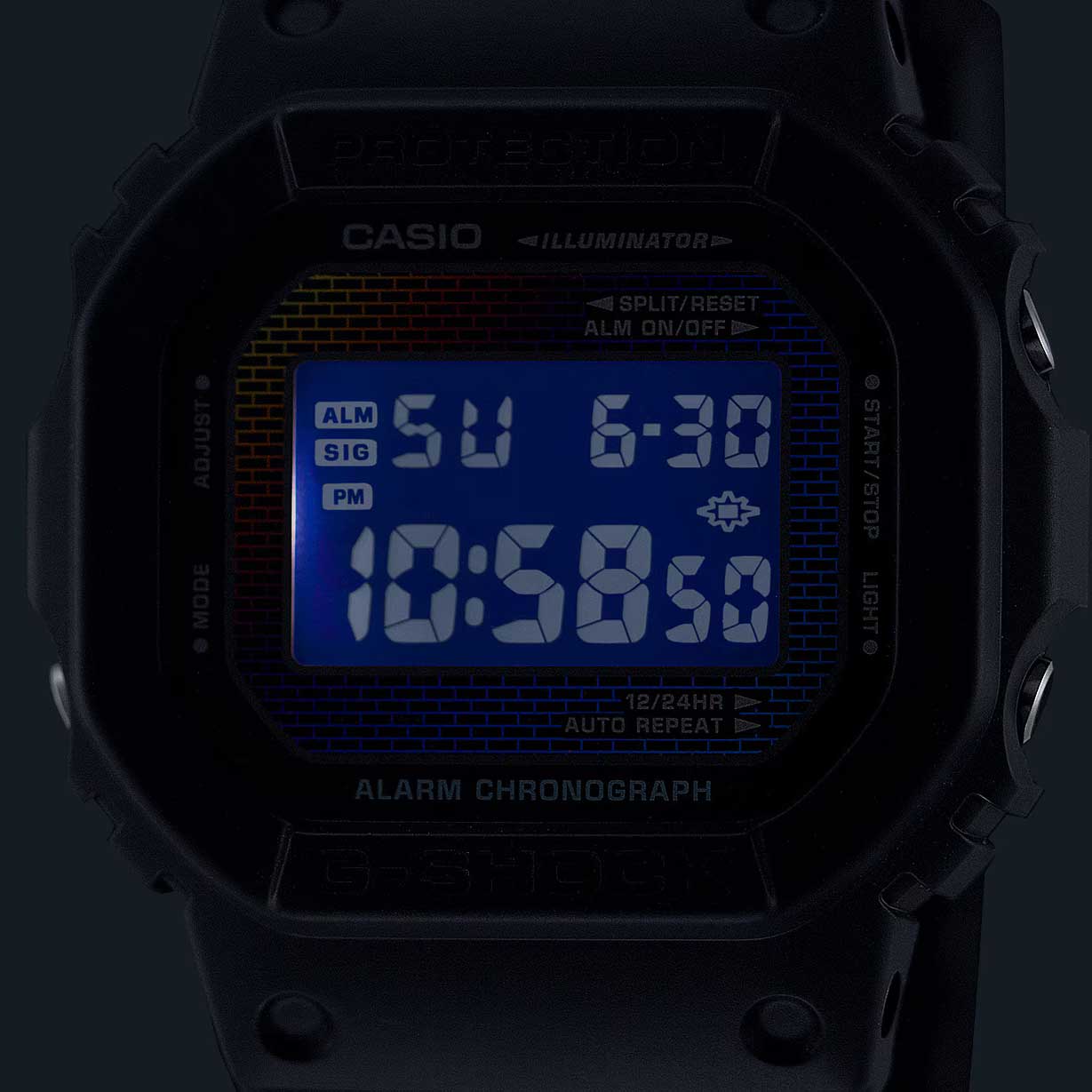 Японские наручные часы CASIO G-SHOCK DW-5600RW-1