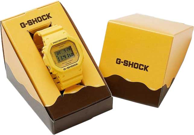 Японские наручные часы Casio G-SHOCK DW-5600SLC-9E с хронографом