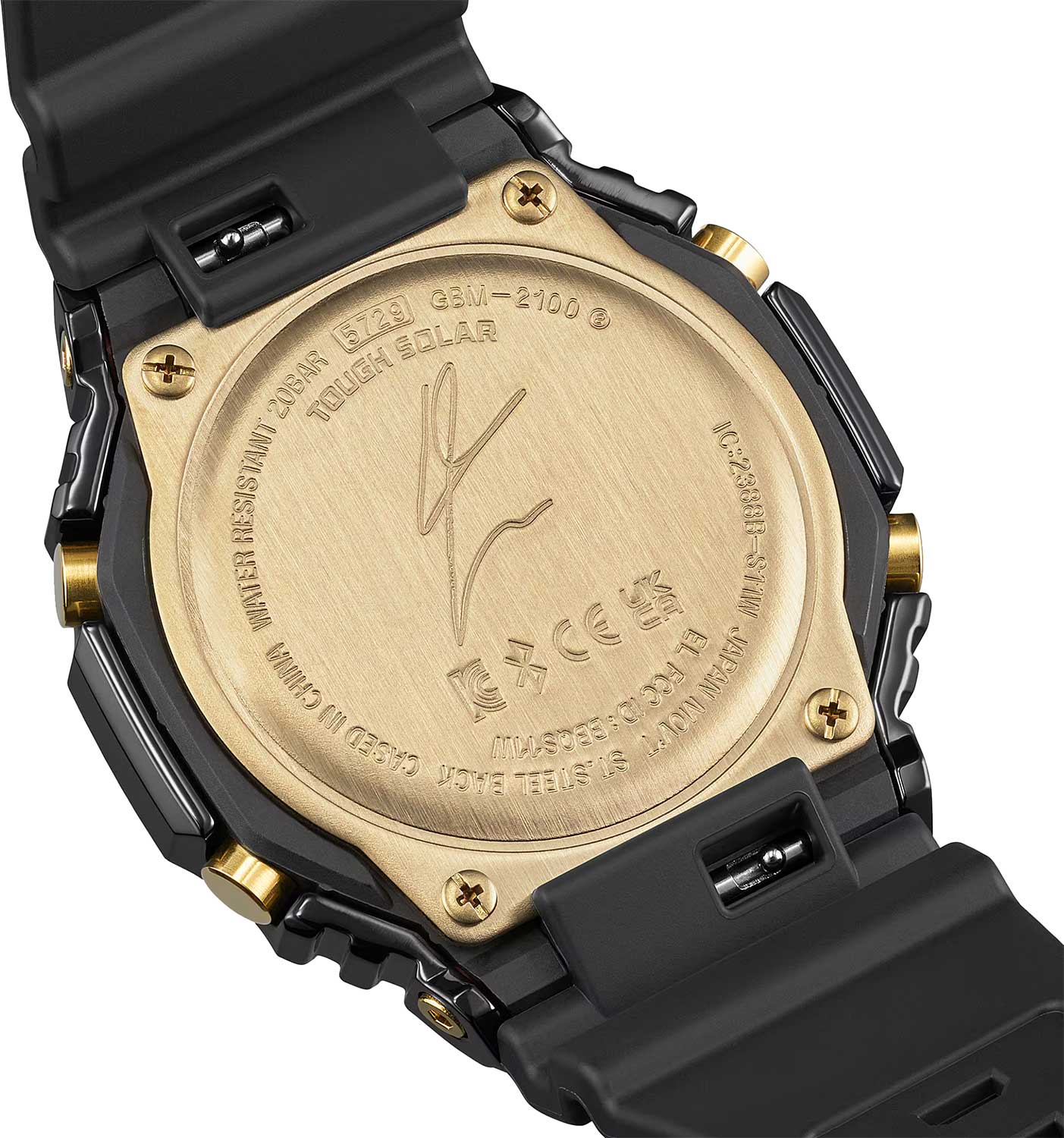 Японские наручные часы CASIO G-SHOCK GBM-2100RH-1A