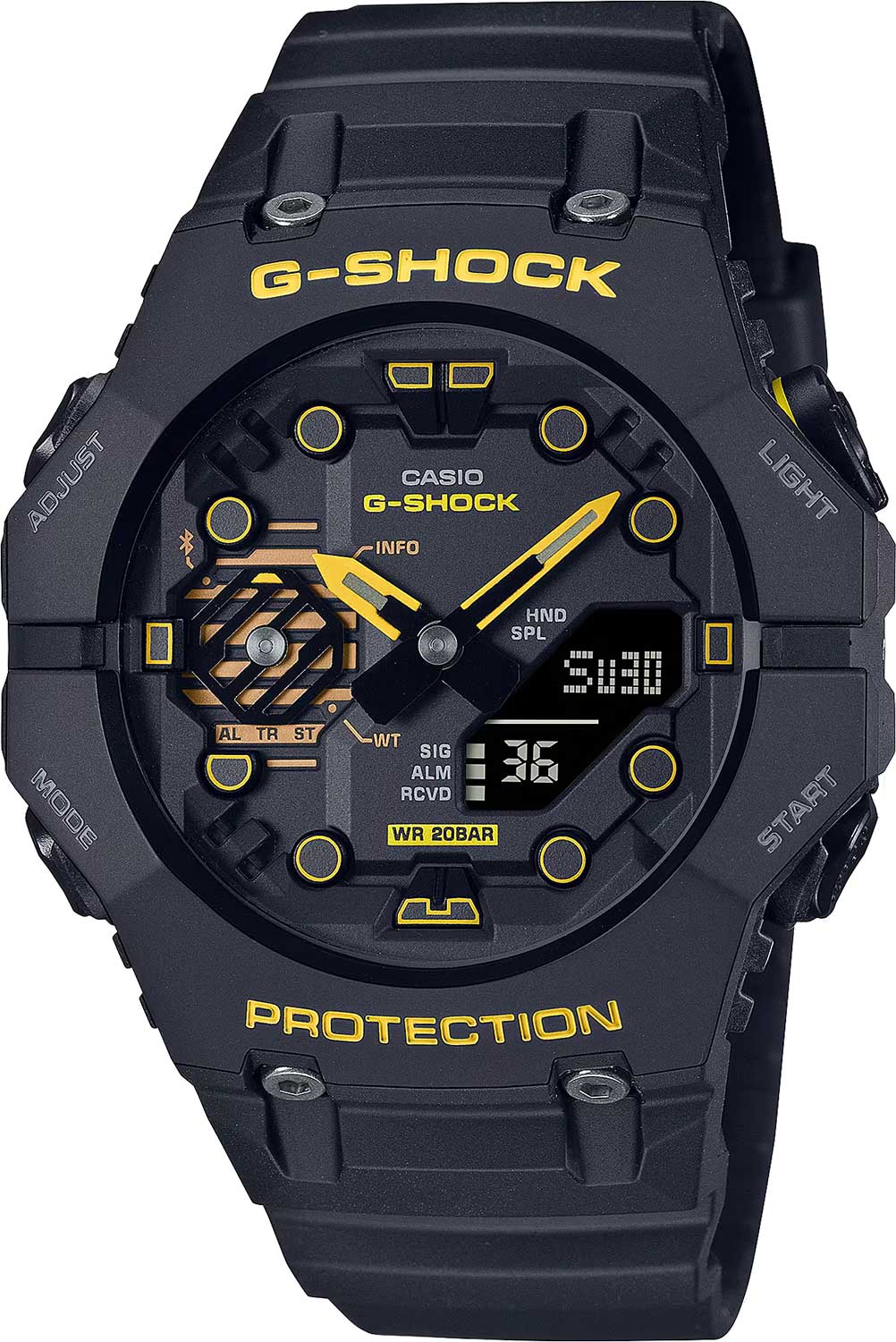 Японские наручные часы Casio G-SHOCK GA-B001CY-1A с хронографом