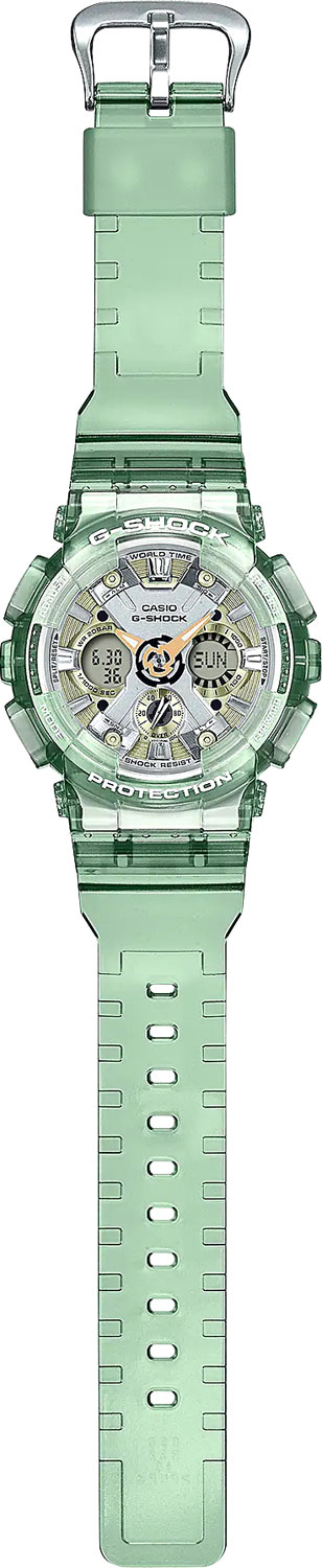 Японские наручные часы Casio G-SHOCK GMA-S120GS-3AER с хронографом