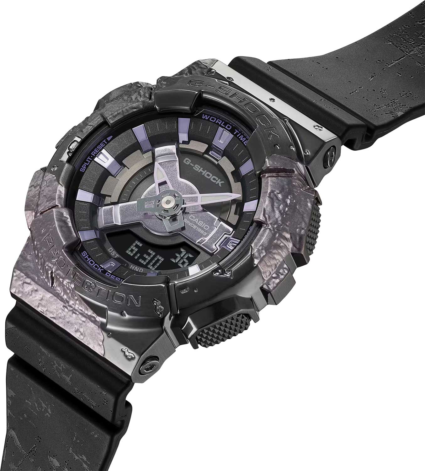Японские наручные часы Casio G-SHOCK GM-S114GEM-1A2 с хронографом