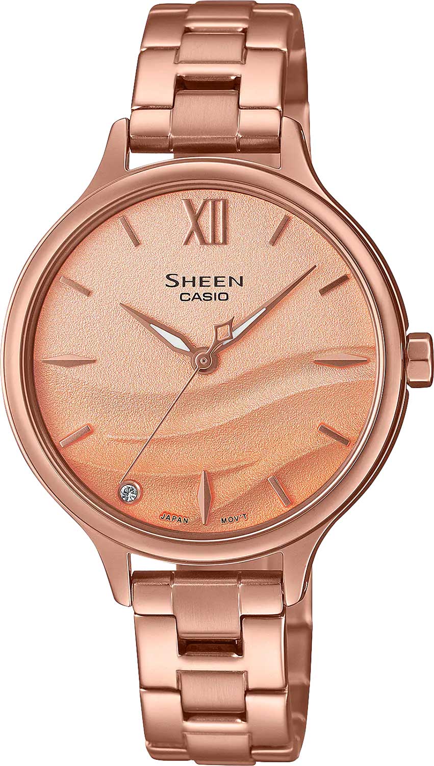 Японские наручные часы Casio Sheen SHE-4550PG-4A