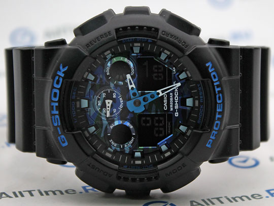 Японские наручные часы CASIO G-SHOCK GA-100CB-1A