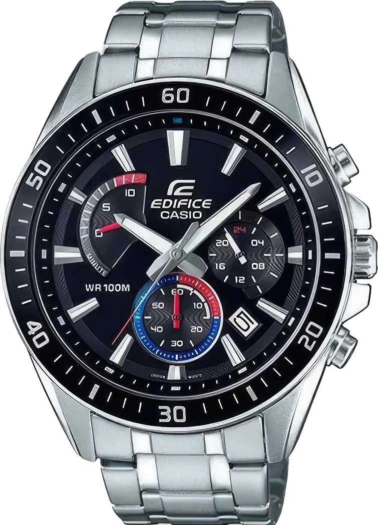 Японские наручные часы Casio Edifice EFR-552D-1A3 с хронографом