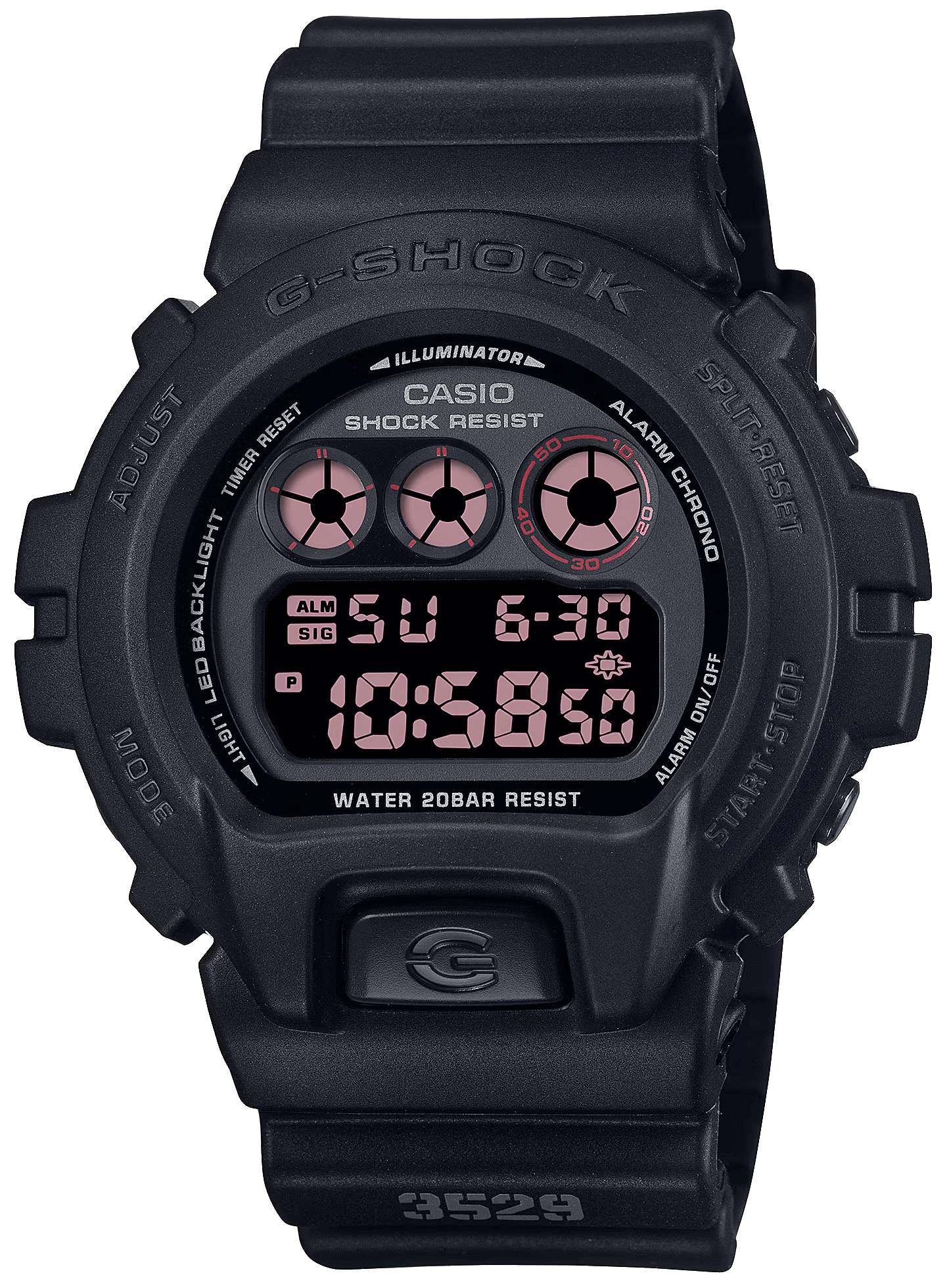 Японские наручные часы CASIO G-SHOCK DW-6900UMS-1