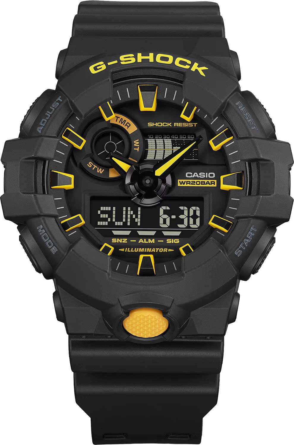 Японские наручные часы CASIO G-SHOCK GA-700CY-1A