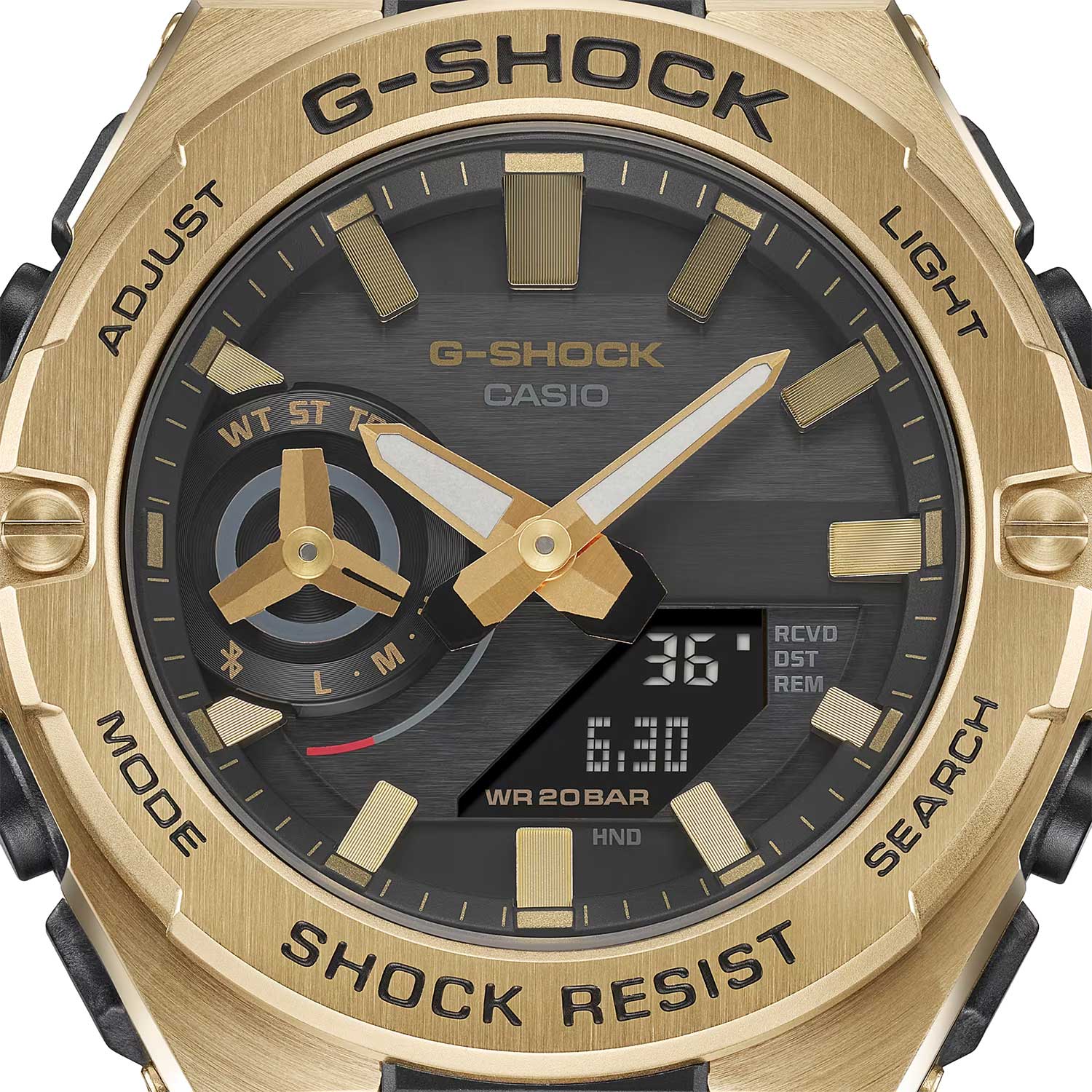 Японские наручные часы Casio G-SHOCK GST-B500GD-9A с хронографом