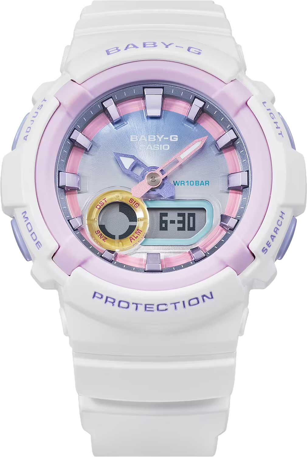 Японские наручные часы Casio Baby-G BGA-280PM-7A с хронографом