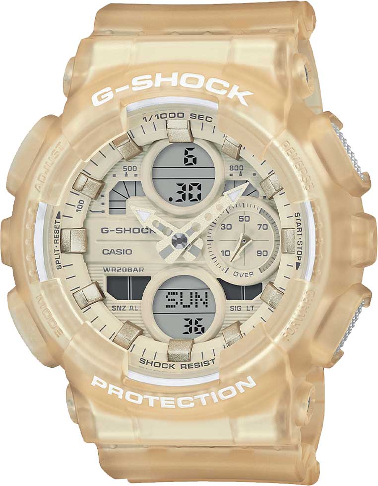 Японские наручные часы Casio G-SHOCK GMA-S140NC-7AER с хронографом