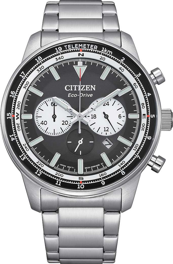 Японские наручные часы Citizen CA4500-91E с хронографом