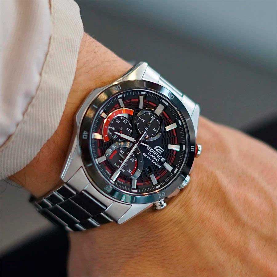 Японские наручные часы Casio Edifice EFS-S610DB-1A с хронографом