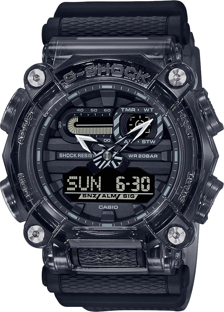 Японские наручные часы Casio G-SHOCK GA-900SKE-8AER с хронографом