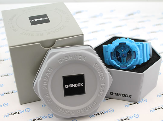 Японские наручные часы Casio G-SHOCK GMA-S110VC-2A с хронографом