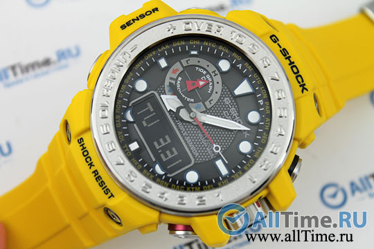 Японские наручные часы Casio G-SHOCK GWN-1000-9A с хронографом