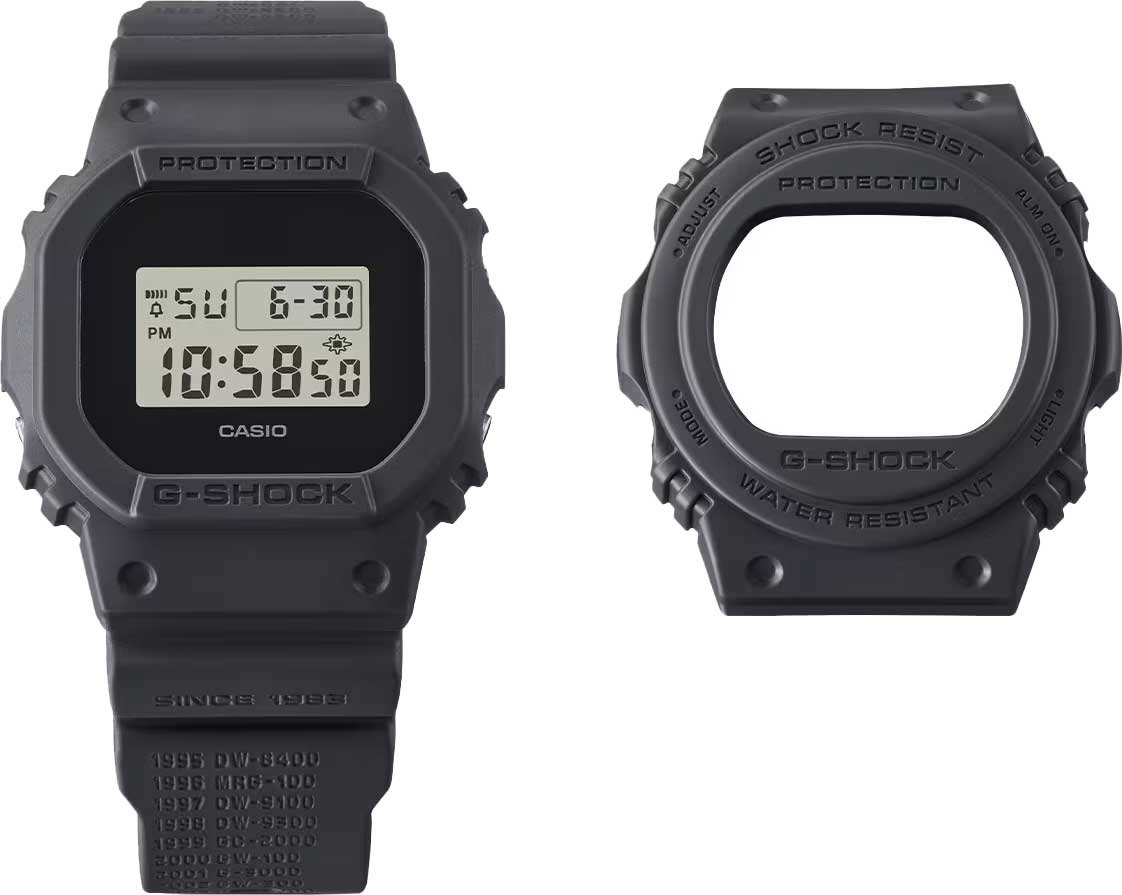 Японские наручные часы Casio G-SHOCK DWE-5657RE-1ER с хронографом