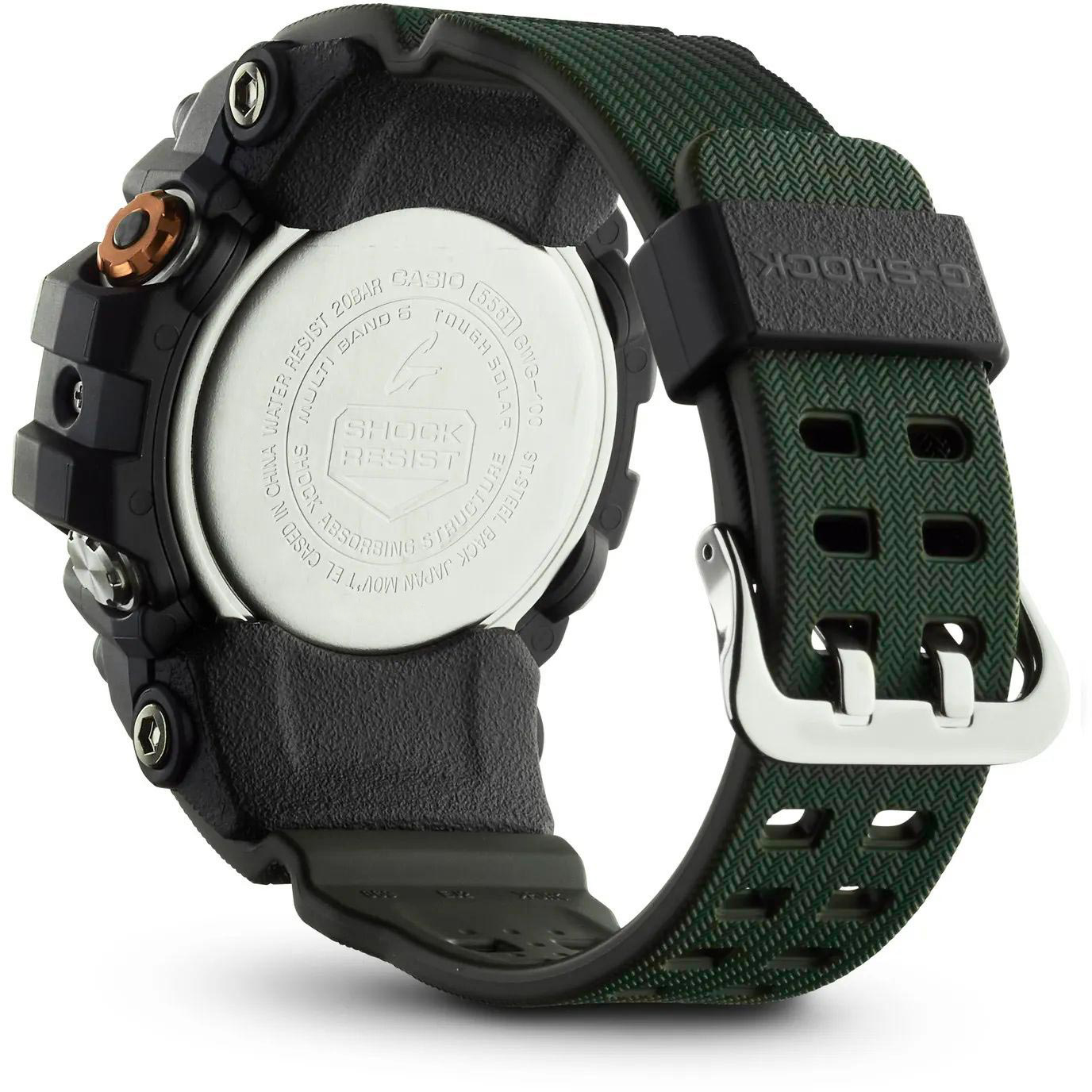 Японские наручные часы Casio G-SHOCK GWG-100-1A3 с хронографом